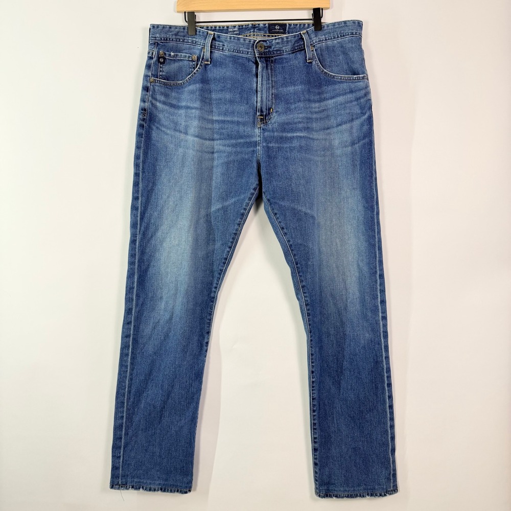 AG Adriano Goldschmied The Ives‎ Modern Athletic Jeans Blue 38x34 1790LEDGSL